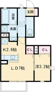 アクアヴィータ A棟【1階】の間取り