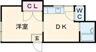 カーサピリカ【201号室】の間取り