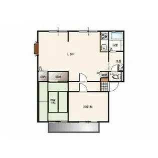 サンビレッジアイランド Ⅱ【1階】の間取り