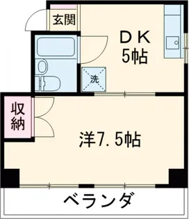 BLDG福島【4階】の間取り