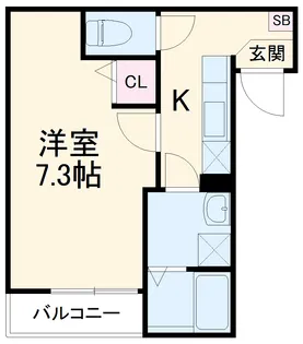 PRIME【3階】の間取り