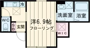 カーサ コリーナ【1階】の間取り