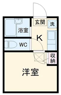 プラナス上大岡【1階】の間取り