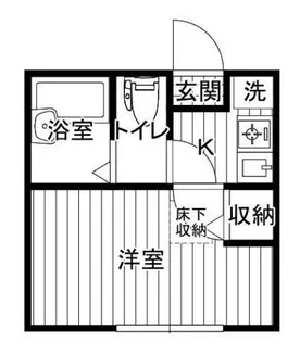 プラナス上大岡【2階】の間取り