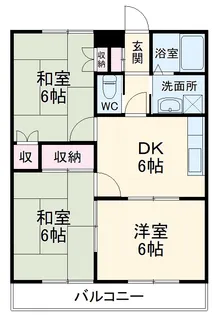トマトハイムⅠ【102号室】の間取り