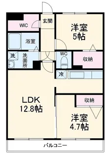 JEAN MARIE【2階】の間取り
