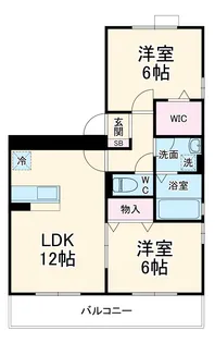ジャーマンアイリス II【3階】の間取り