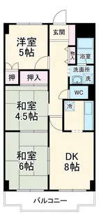 メゾンアルテミス【2階】の間取り