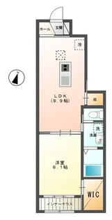 セントリア【1階】の間取り