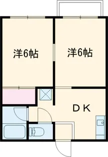 ネモトハイツⅡ【203号室】の間取り