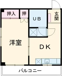 コーポ坂本【301号室】の間取り