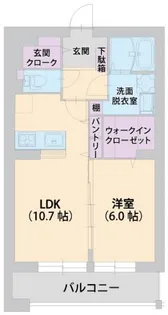 アンブル二番館【1階】の間取り