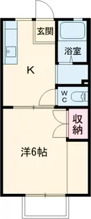 ハイツシャルマン【2階】の間取り