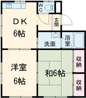 プレジールSY【102号室】の間取り