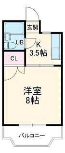 マンションあずま【303号室】の間取り