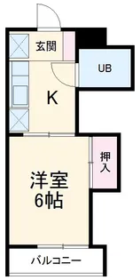 牛立コーポ【2階】の間取り