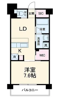 ART RESIDENCE IN OoTAKA−no−MOR【1階】の間取り