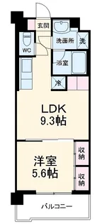 ART RESIDENCE IN OoTAKA−no−MOR【4階】の間取り