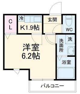 リバーパーク三郷【3階】の間取り