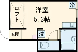 シャンブル大泉学園【1階】の間取り