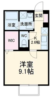 フォンテーヌ【2階】の間取り