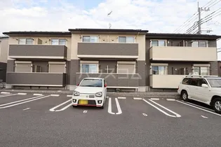 茨城県つくば市流星台【テラスハウス】の外観