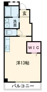 ハイステージIK【102号室】の間取り