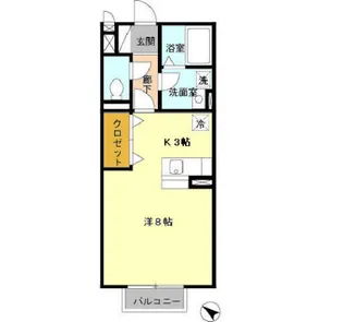 アマルフィイ【2階】の間取り