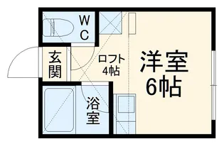 クラブ・ザ・ユナイト・アプロディーテ【2階】の間取り