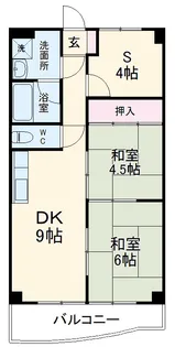 コーエイマンション久里浜【217号室】の間取り