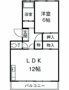 コーディア J【301号室】の間取り