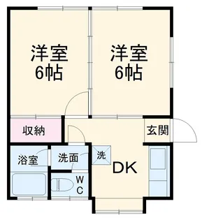 シーサイドヒルズ【1階】の間取り