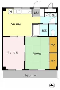 ボナールタクミ【3階】の間取り