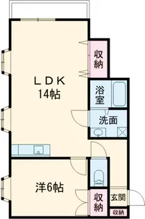 メゾンピレネ【301号室】の間取り