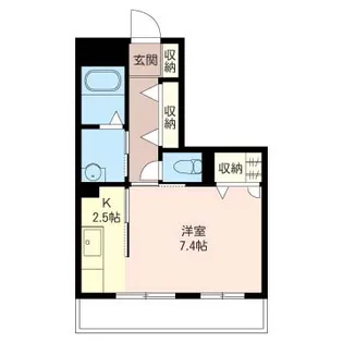 ヴィクトワール【2階】の間取り