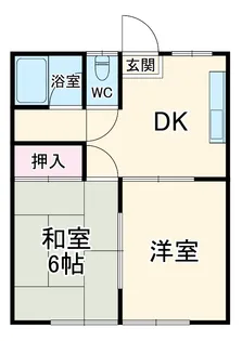アイティーオー生桑 北館【103号室】の間取り