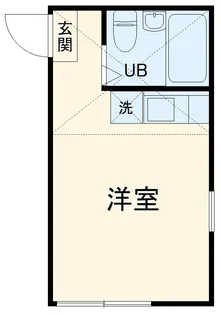 ユナイト横浜ファーストブランチ【1階】の間取り