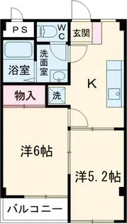 ブランクレスト【1階】の間取り