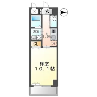 アンブレラ【303号室】の間取り