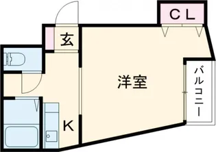 ヴァリエ’91【4階】の間取り