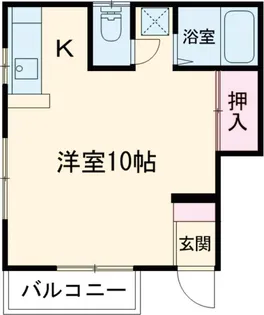 石塚ハイツ【1階】の間取り