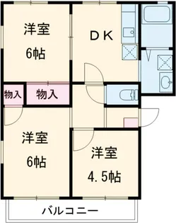 ポラードスワンC【1階】の間取り