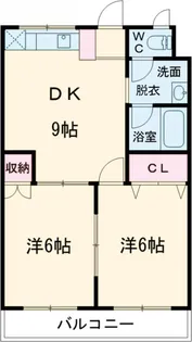 SUNキャッスル【2階】の間取り