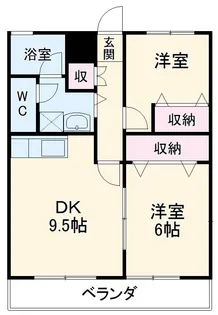 メゾン梅香【3階】の間取り