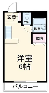 エスポワール茨木【2階】の間取り