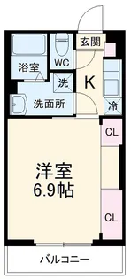 リブリ・浦和針ヶ谷【1階】の間取り