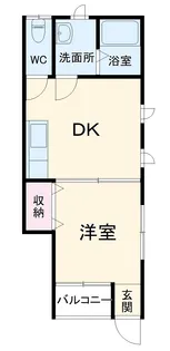 アンディーハウス宮子【1階】の間取り