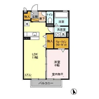 ディア ステージ【2階】の間取り