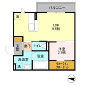 ダイシエル【2階】の間取り