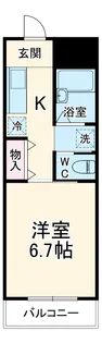アーバンハイツ藤【1階】の間取り